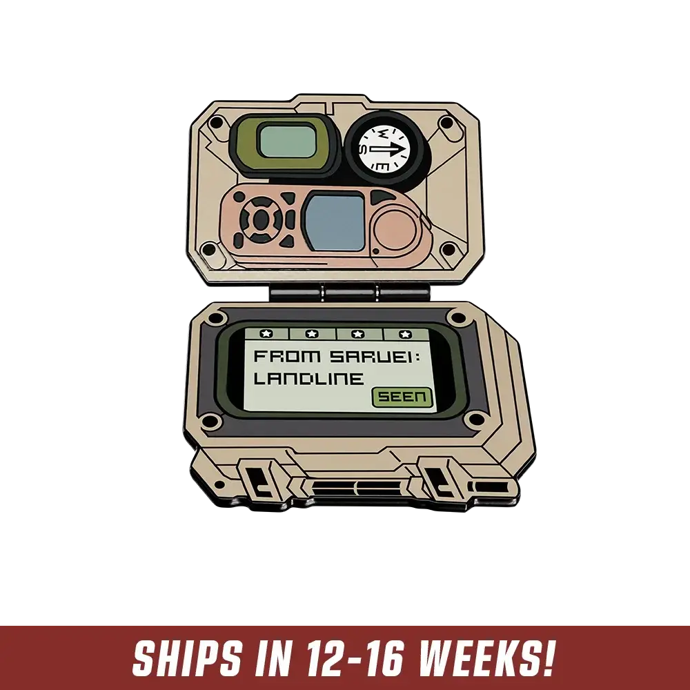 Saruei: Warbound Enamel Pin